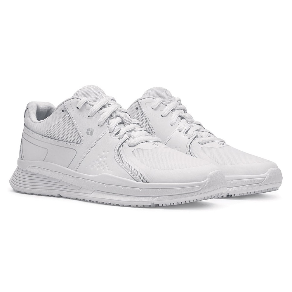 CONDOR WOMENS White Comfortable Durable Slip Resistant Metal Free Trainer S 5.5